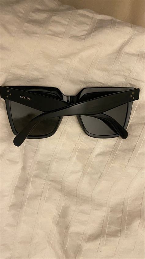 celine sunglasses too big|celine 55mm oversized square sunglasses.